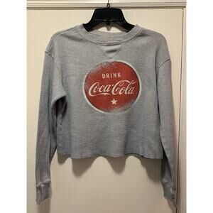 Coca Cola Thermal Crop Long Sleeve Top Medium